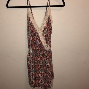 Cross Back Romper